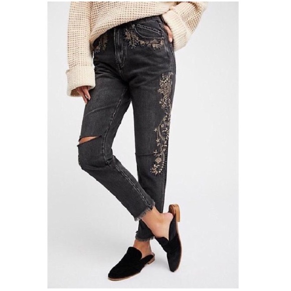 One Teaspoon Denim - one teaspoon distressed black denim